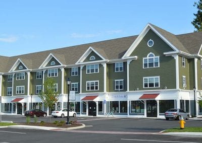 Brookfield Village Housing with retail