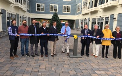 Montagno Construction Attends Brookfield Village Phase 2 Ribbon Cutting